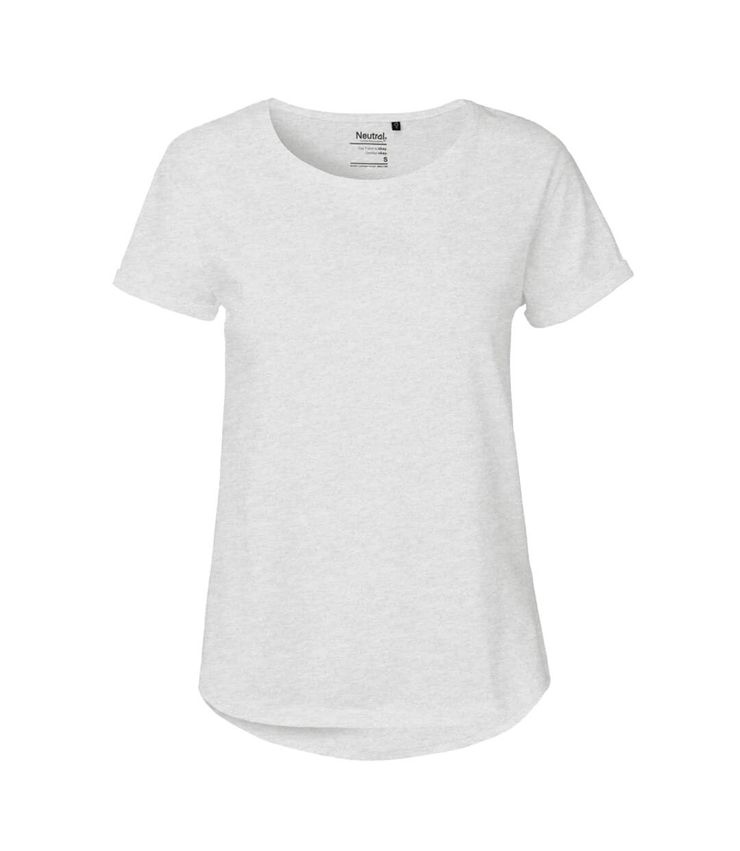 T-shirt Femme Gris Cendre Neutral-1