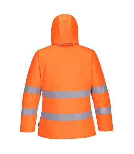 Portwest Mens PW2 High-Vis Safety Jacket (Orange/Black) - UTPW610