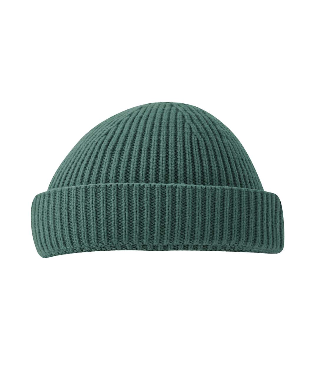 Unisex adult harbour fisherman beanie marine green Beechfield-2