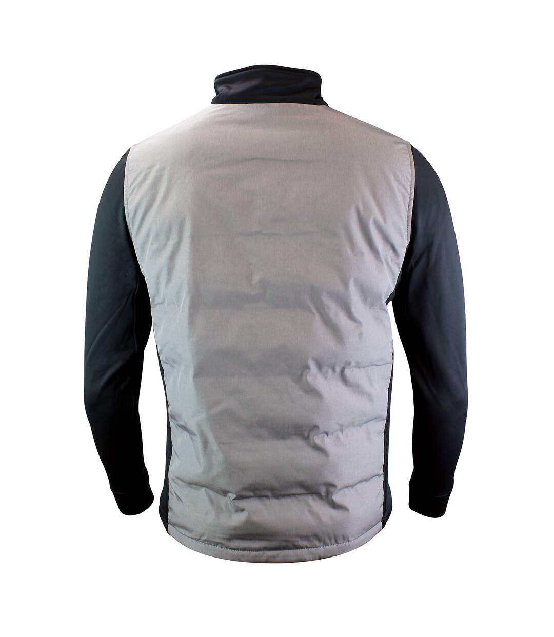 Veste résistante à l'eau doublée en polaire pour hommes fermeture éclair-5