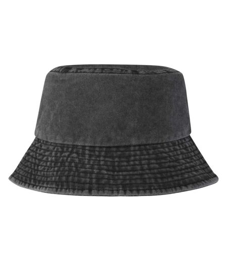 Mitica Washed Sun Hat Solid Black Elevate Essentials