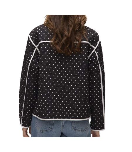 Veste noir à pois femme vero moda anne - l