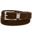 Men's Split Leather Belt - Brown