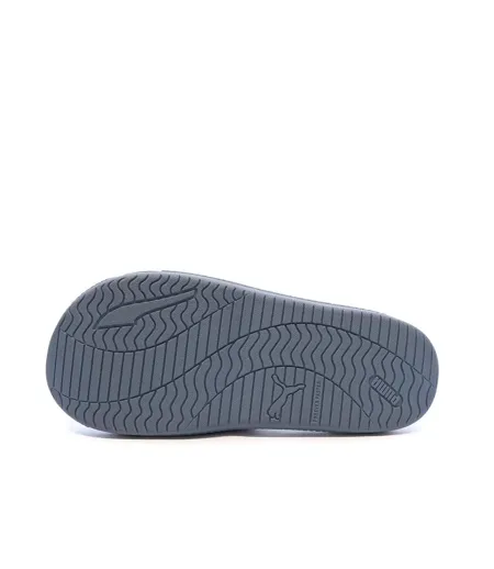 Claquettes marine homme puma softridepro