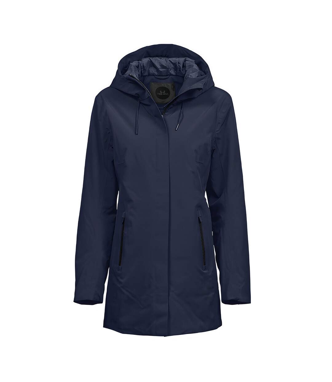 Womens/ladies All Weather Jacket Deep Navy Tee Jays-2