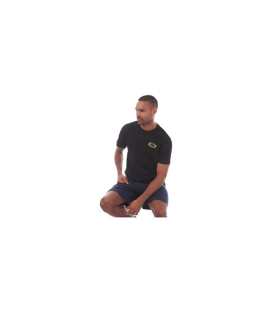 T-shirt Tanetta Homme Noir Nicce-1