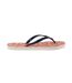 Womens/ladies Orla Kiely Parsley Flip Flops Satsuma White Regatta-4