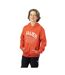 Childrens/kids Ultimate Hoodie Orange Bauer-1