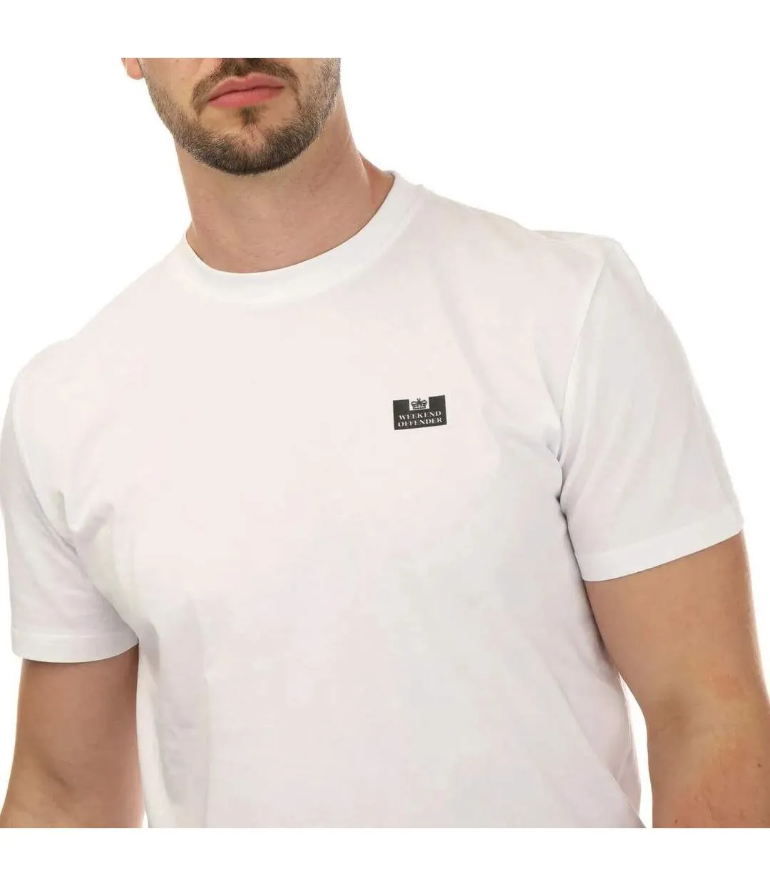 T-shirt Bridgetown Homme Blanc Weekend Offender-3