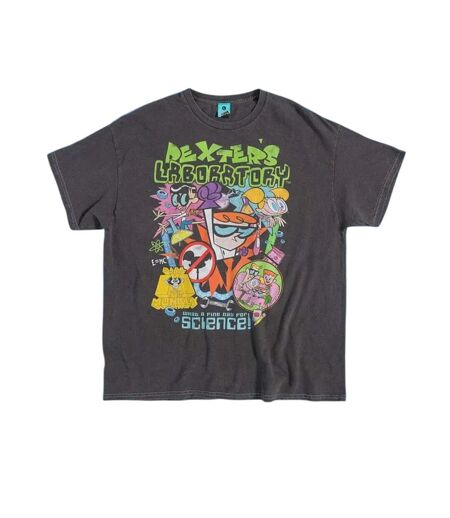 T-shirt Adulte Charbon Dexters Laboratory