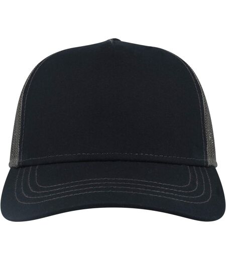 Casquette trucker rapper adulte bleu marine / gris foncé Atlantis