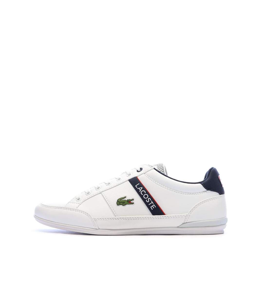 Baskets blanches homme lacoste chaymon-1