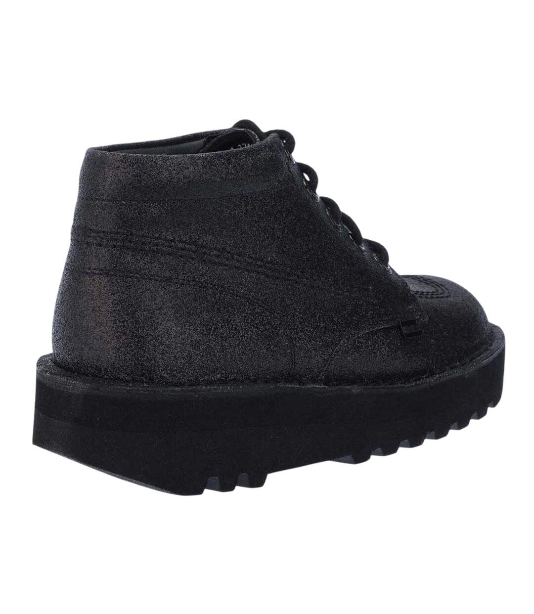 Bottes Motif/style Paillettes Hi Stack Femme Noir Kickers-2