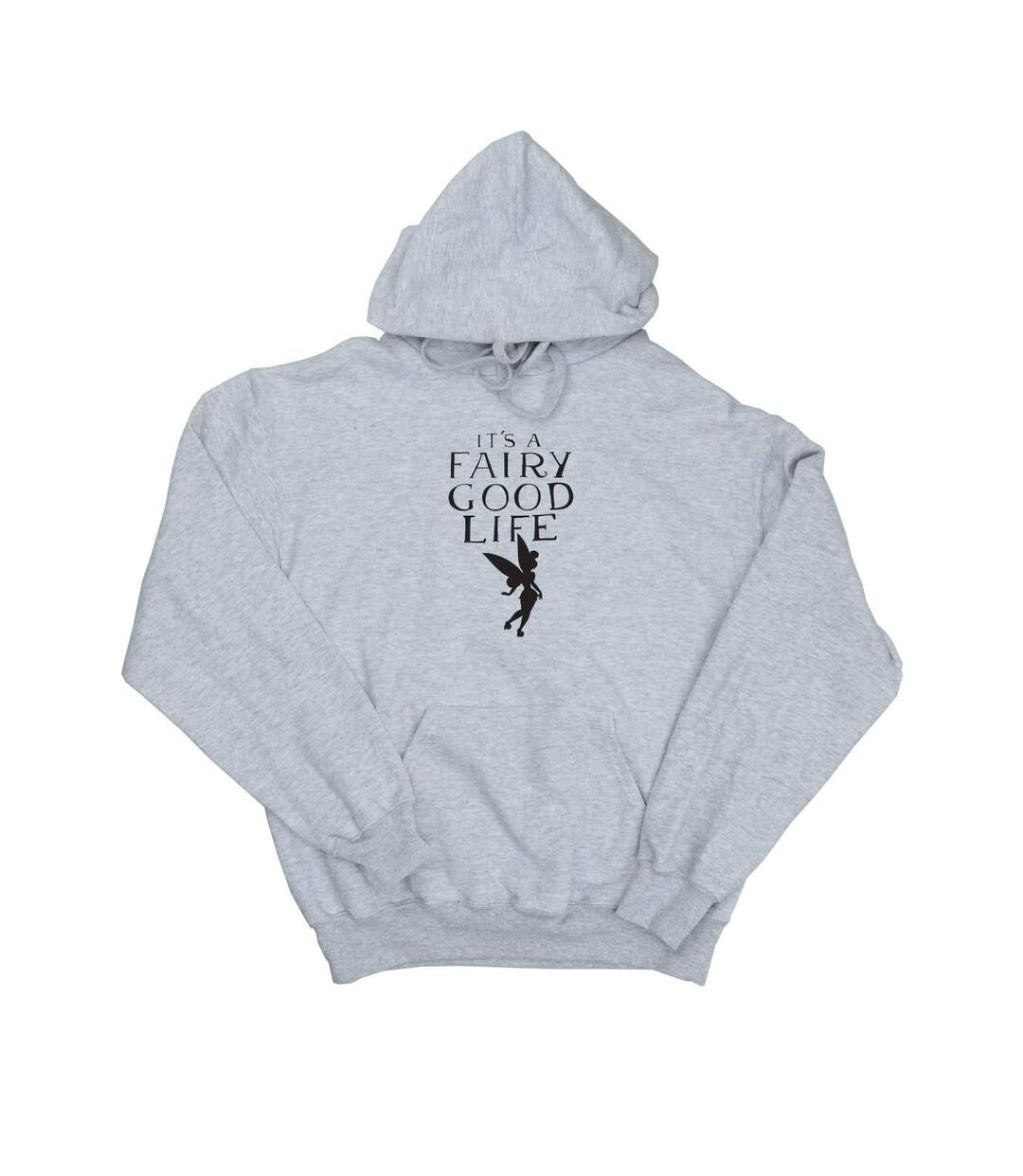 Disney - Sweat à capuche TINKERBELL FAIRY GOOD LIFE - Femme (Gris chiné) - UTBI15027-1