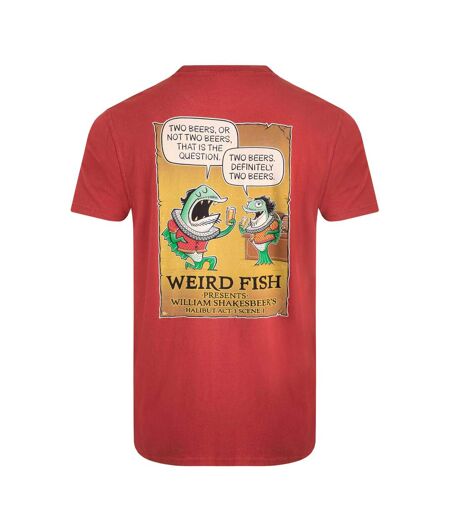 T-shirt two beers homme noix Weird Fish