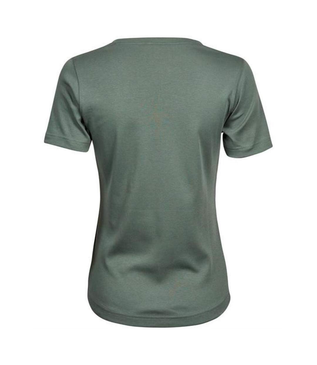 T-shirt interlock femme vert de gris Tee Jays