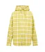 Unisex Adult Plaid Hooded Regular Long-sleeved Shirt Yellow Diesel-2