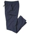 Men's Navy Casual Cargo Pants Atlas For Men