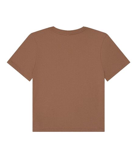 T-shirt Femme Vieux Marron Bella + Canvas