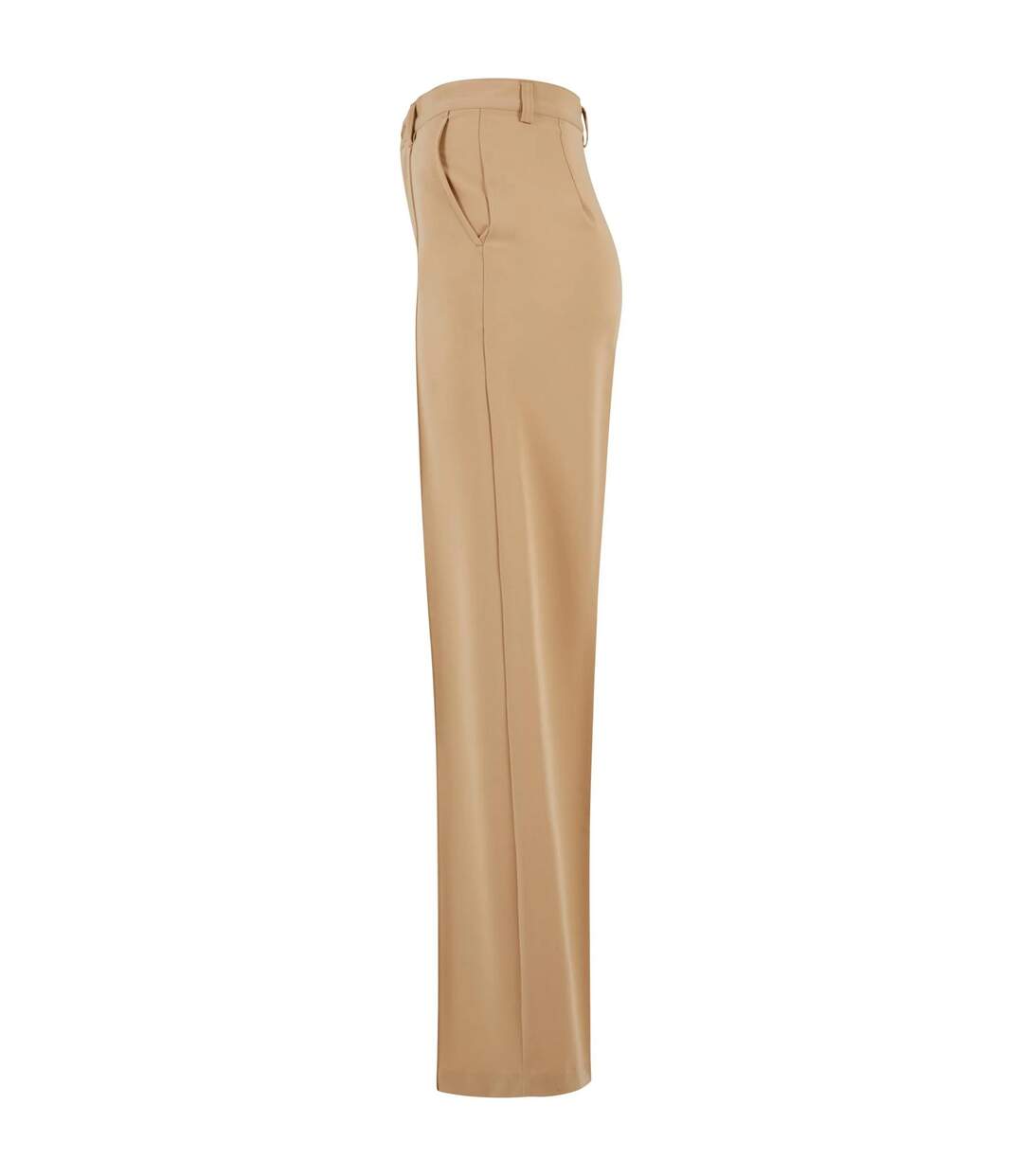 Pantalon Motif/style Large Femme Beige Urban Classics-3