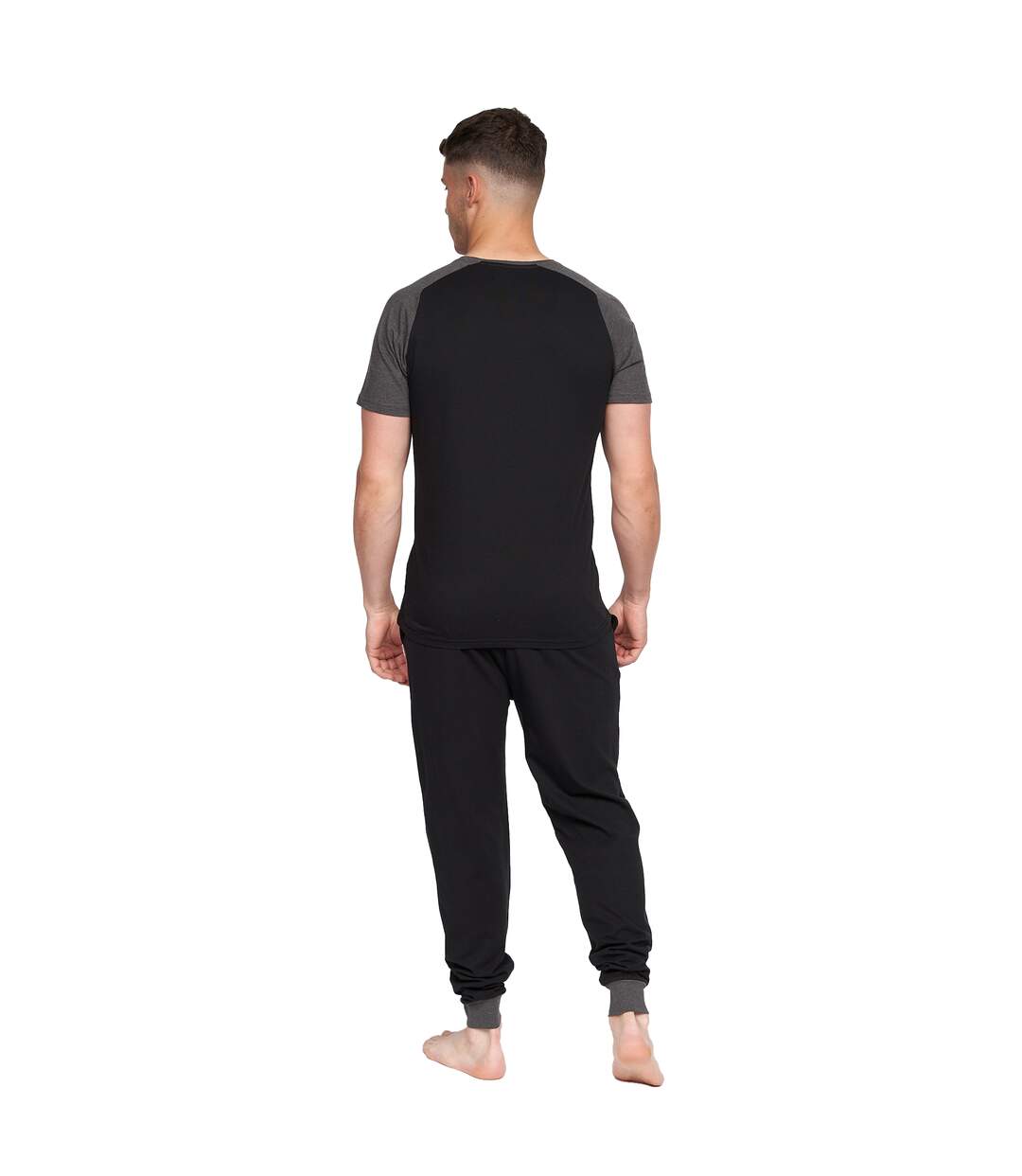Ensemble De Pyjama Vianney Homme Noir Duck And Cover-2
