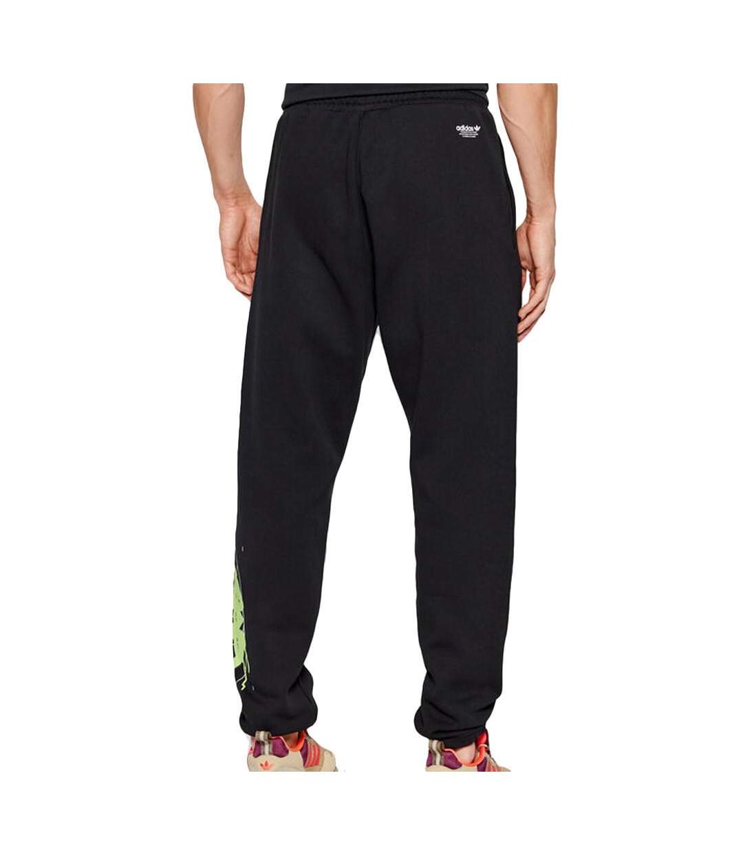 Jogging Noir Homme Adidas Behind - L