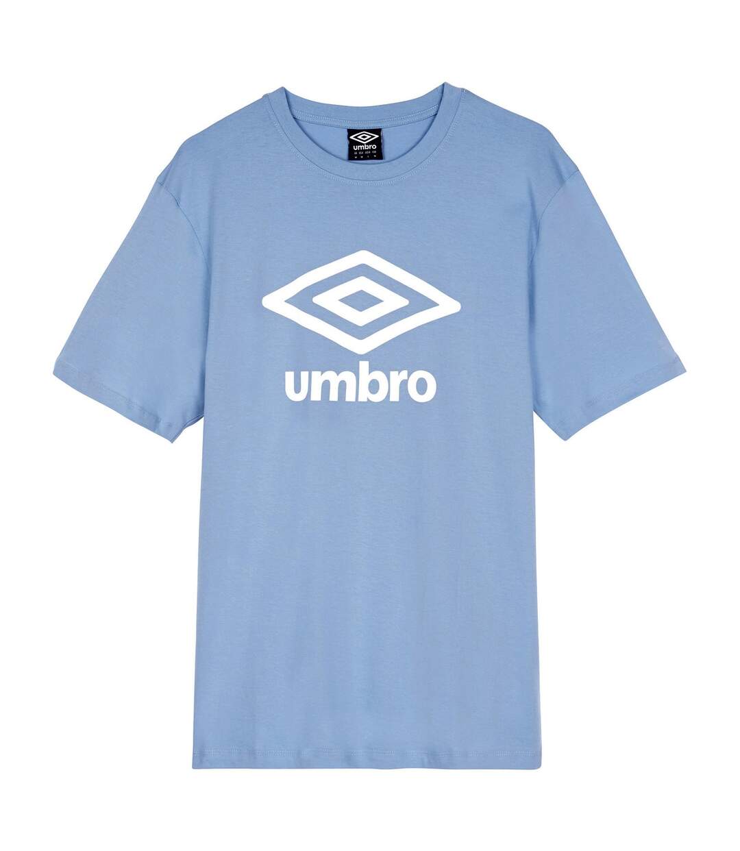 Umbro Mens Core Big Logo T-Shirt (Allure/White)