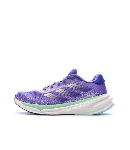 Chaussures de running bleu femme adidas supernova