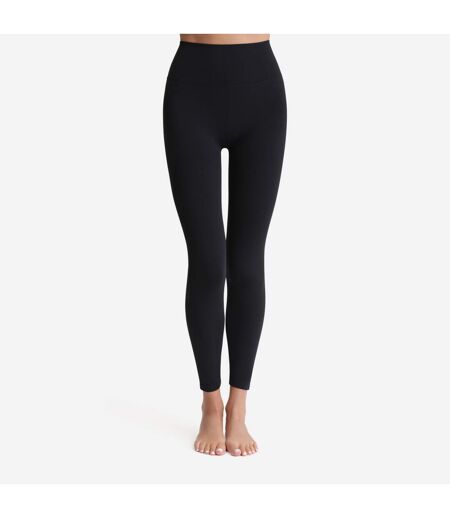 Legging effet cuir vegan noir mat Relax & Go