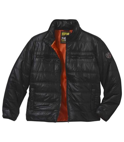 Men's Top Comfort Lightweight Puffer Jacket - Black