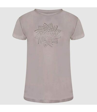 Dare 2B Womens/Ladies Crystallize Flower T-Shirt (White) - UTRG6895