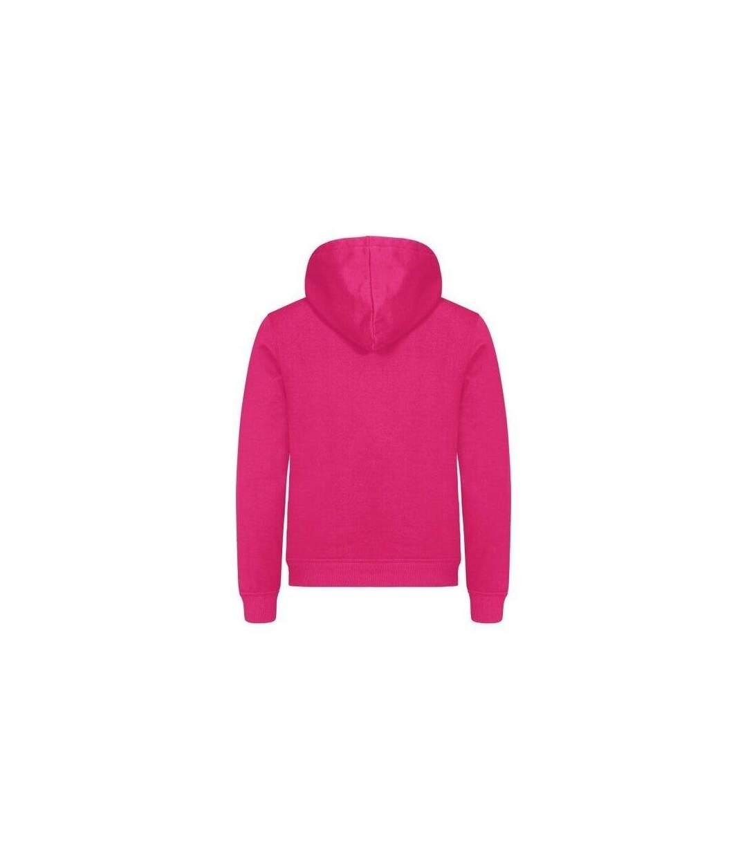Unisex Adult Miami Hoodie Bright Cerise Clique-4