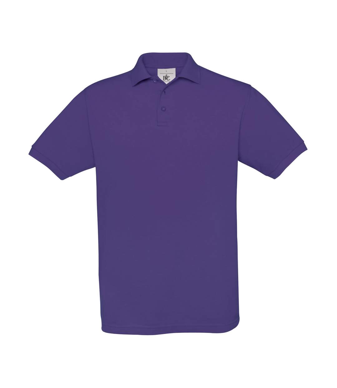 Polo manches courtes - homme - PU409 - violet pourpre-1