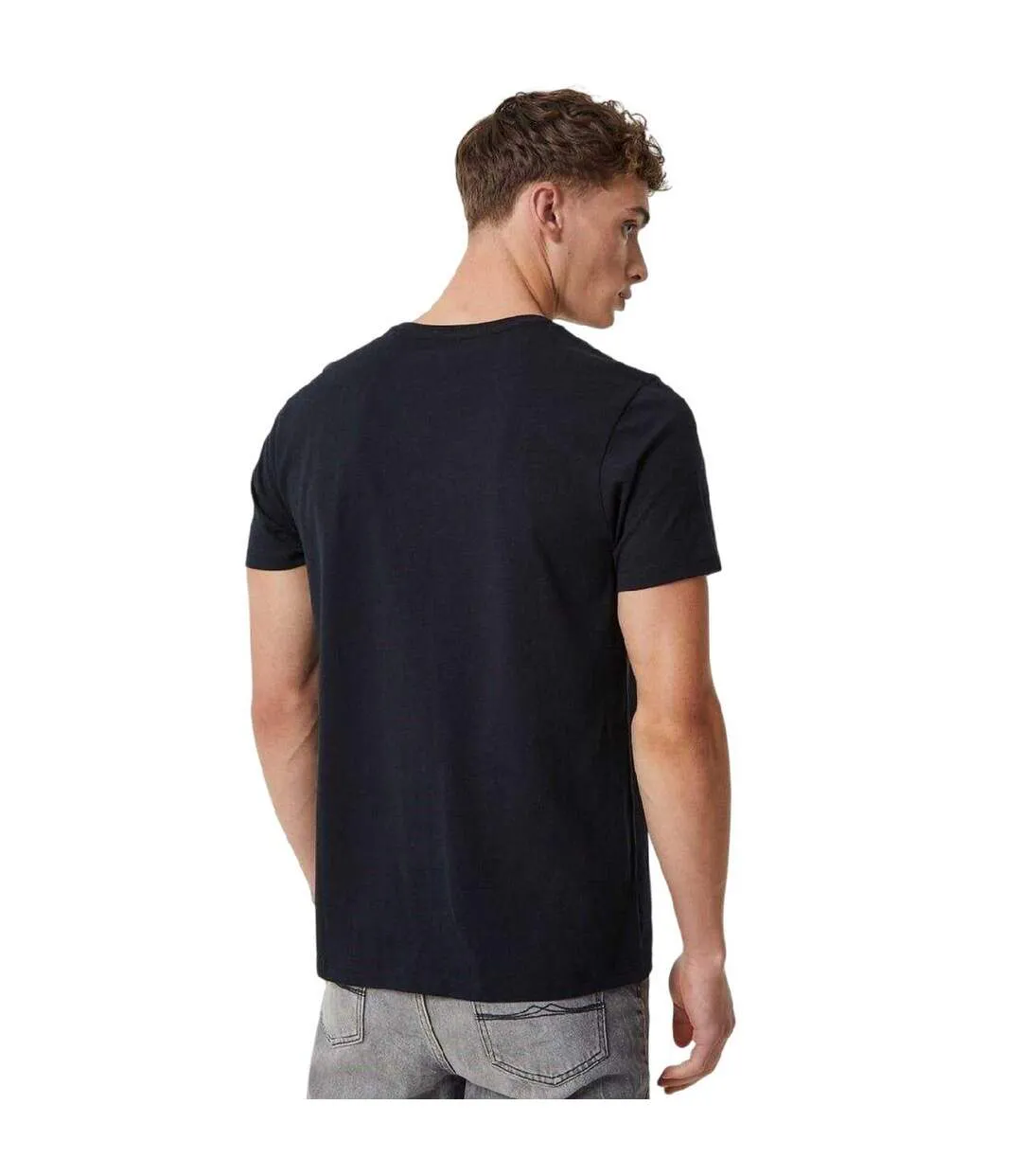 T-shirt Motif/style Logo Sandleford Homme Noir Jack Wills-2