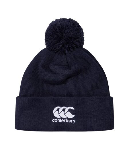 Unisex Adult Ccc Bobble Beanie Navy Canterbury