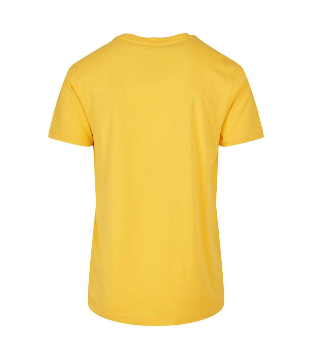 Build Your Brand Mens Basic Round Neck T-Shirt (Taxi Yellow)