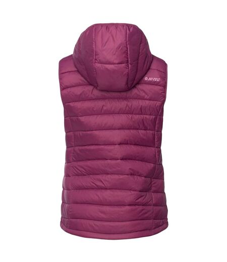 Doudoune Sans Manches Savara Femme Amarante Hi-Tec