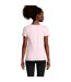 T-shirt Pioneer Femme Rose Pâle SOLS-2