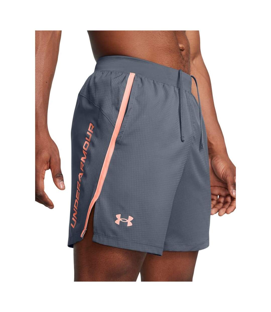 Short De Jogging Launch Homme Gris Under Armour-1