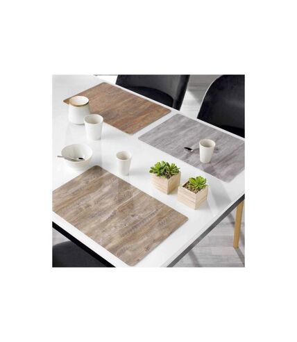 Set de Table Design Venise 28x43cm Gris