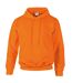 Gildan Heavyweight DryBlend Adult Unisex Hooded Sweatshirt Top / Hoodie (13 Colours) (Safety Orange) - UTBC461