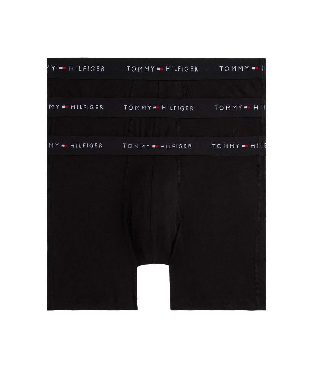 x3 lot de 3 boxers noir homme tommy hilfiger um0um02765-1