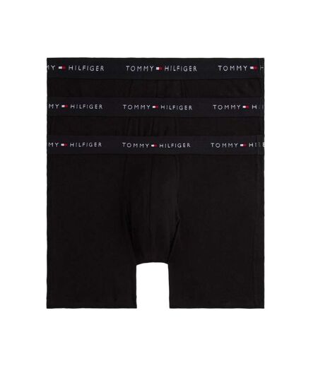 x3 lot de 3 boxers noir homme tommy hilfiger um0um02765