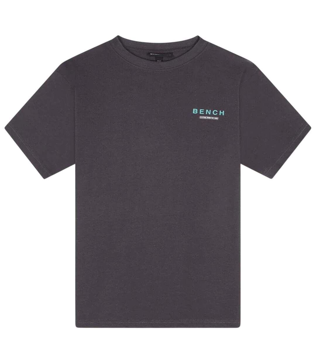Mens Malemtee Back Print T-shirt & Shorts Set Dark Grey Bench-3