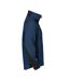 Mens Prio 2422 Soft Shell Jacket Navy Projob-4