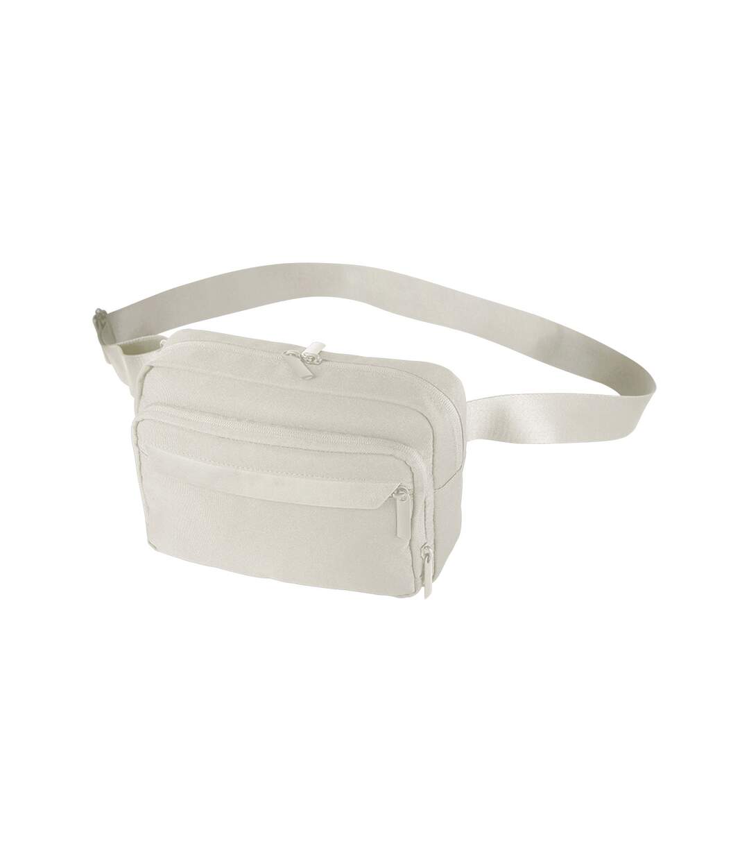 Recycled Polyester Crossbody Bag One Size Natural Stone Quadra-2