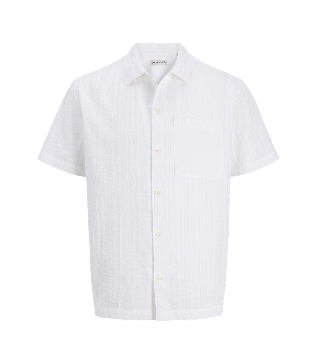 Chemise blanche homme jack & jones heaston-1
