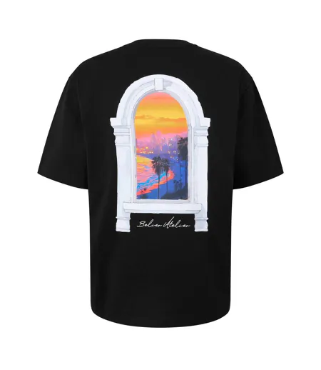 T-shirt Miami Homme Noir Belier