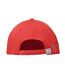 Buffalo 6 Panel Baseball Cap White Red MidOcean-2