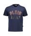 T-shirt Motif/style Logo Bloc Homme Bleu Marine Plein Sport-1